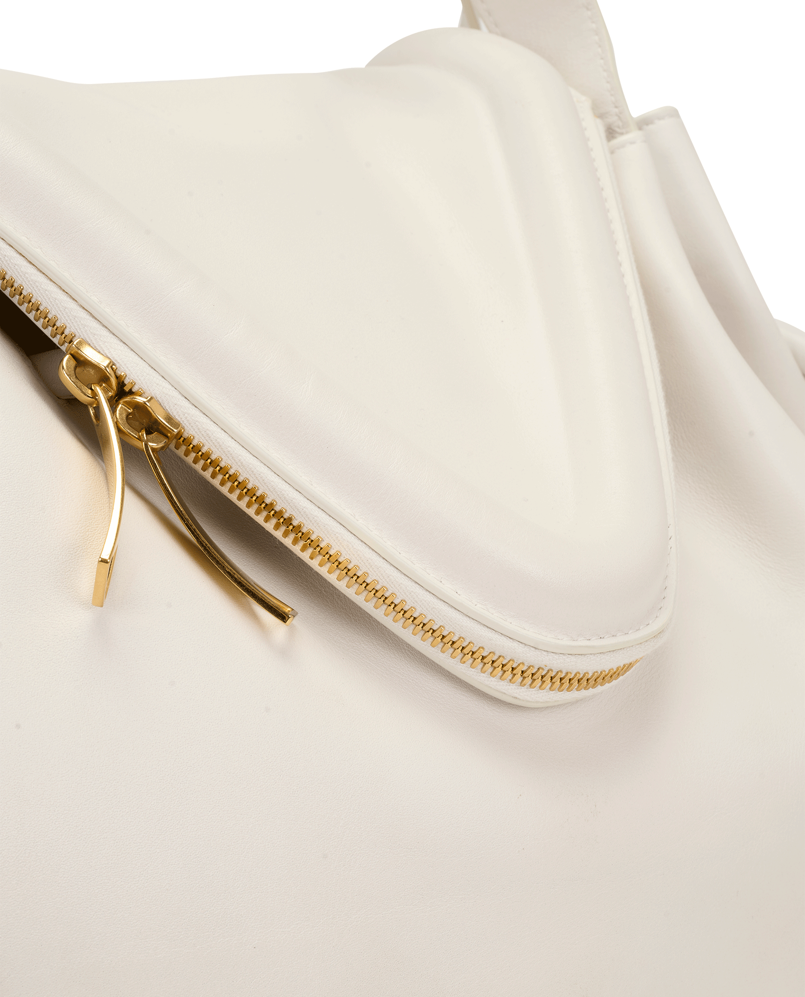 Beak Top Handle Bag, &pound;450, Handbags, White, Leather, Other view